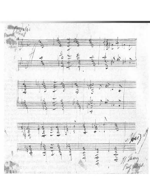 First page of 2 Album-Leaves, S.163f