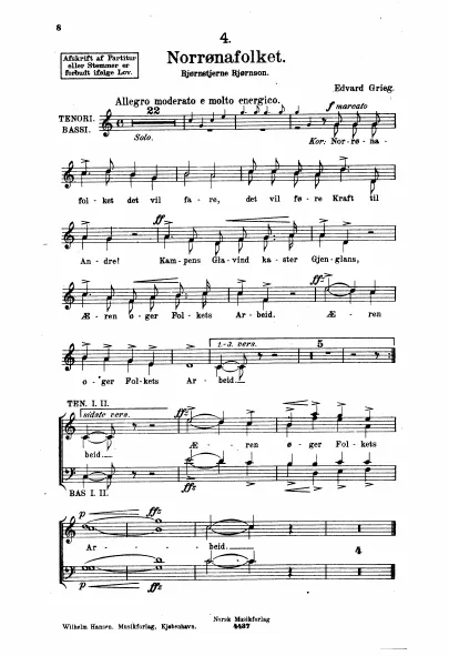 4. Norrønafolket (Chorus Part)