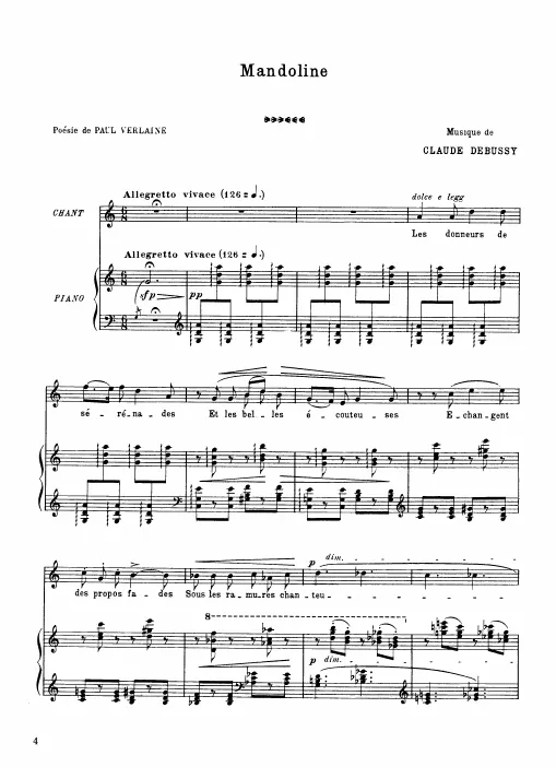 First page of Mandoline
