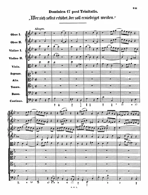 First page of Wer sich selbst erhöhet, der soll erniedriget werden