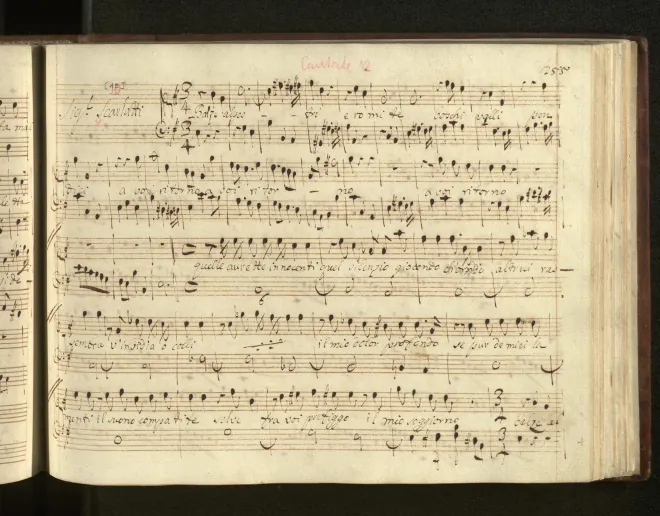First page of Balze alpestri e romite