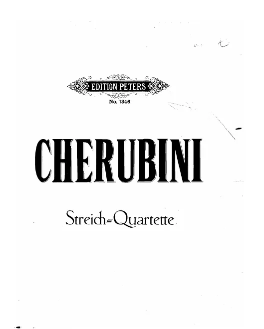 First page of String Quartet No.3