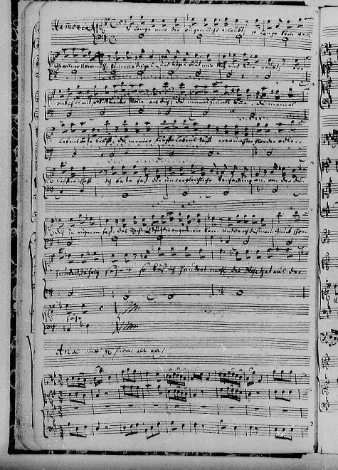 First page of Admiralitätsmusik, TWV 24:1
