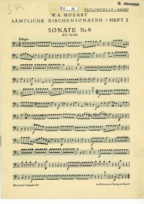 Cellos/Basses