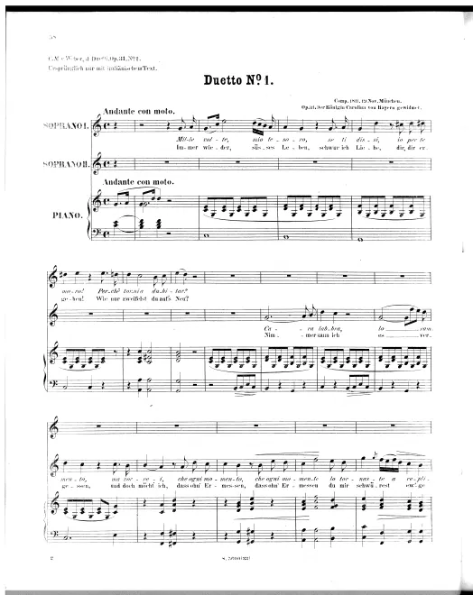 First page of 3 Duets