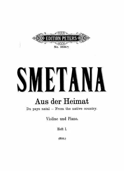 First page of Z domoviny