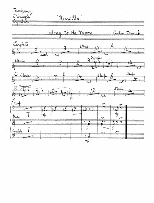 Timpani/Cymbals/Triangle