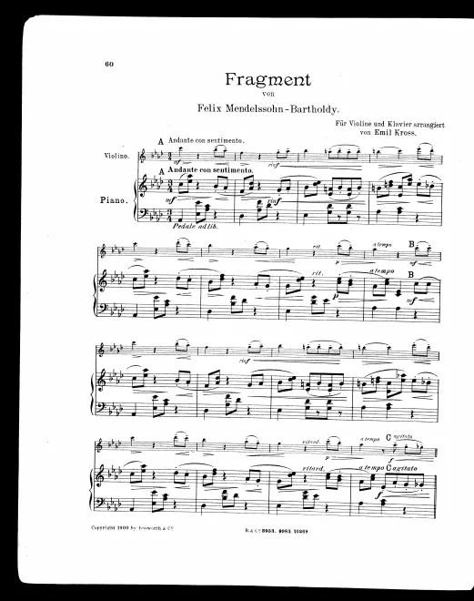 First page of Fragment
