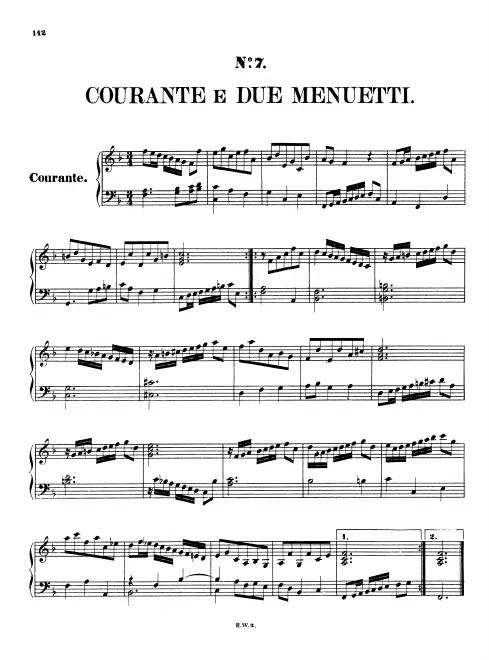 First page of Courante