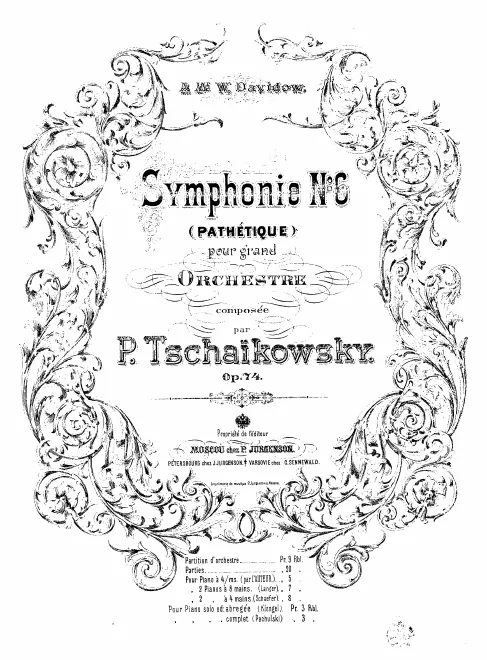 First page of Symphony No.6