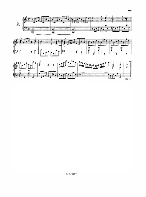 First page of Prelude in C major