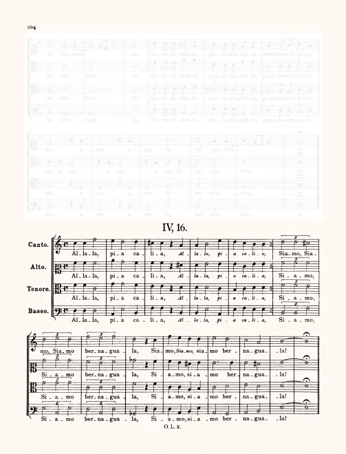 First page of Allala pia calia, LV 667