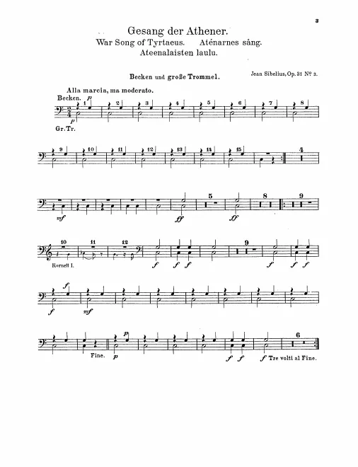 Cymbals/Bass Drum