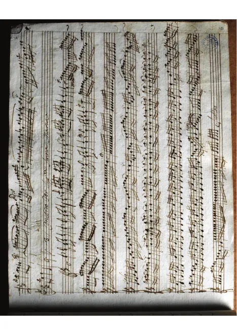 First page of Violin Concerto in D major