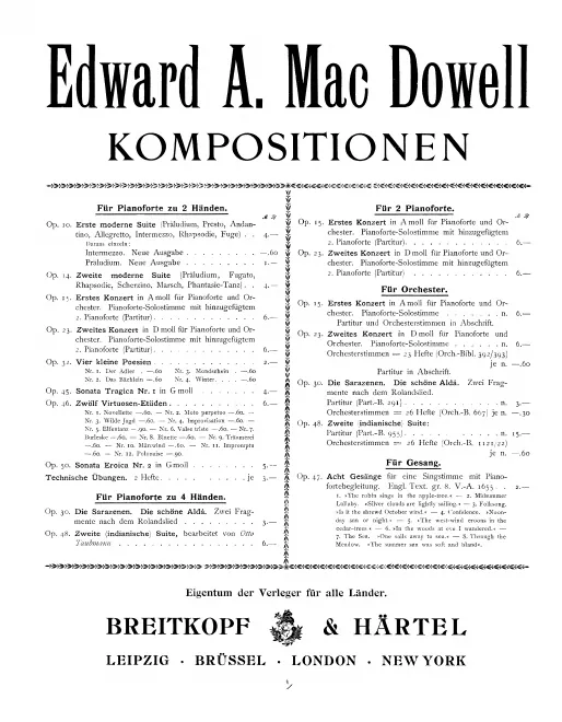 First page of Suite No.2