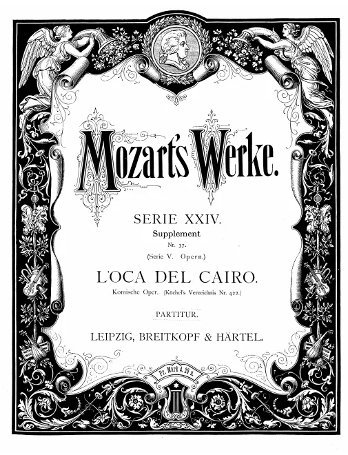 First page of L'oca del Cairo