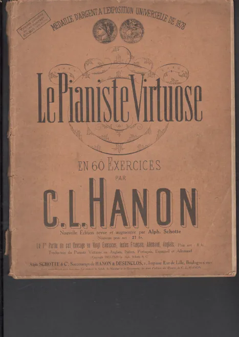 First page of Le pianiste virtuose
