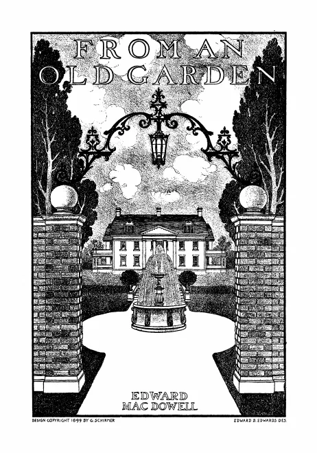 First page of From an Old Garden