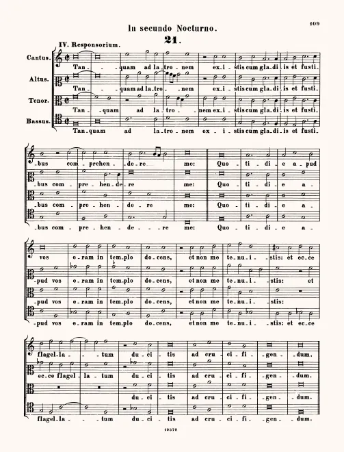 First page of Tanquam ad latronem