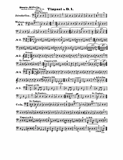 Timpani/Triangle/Bass Drum