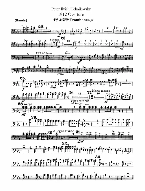Trombone 1/2 (Banda)