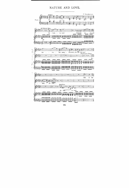 First page of Nature and Love