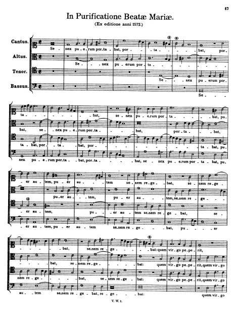 First page of Senex puerum portabat