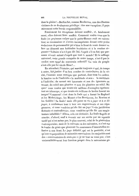 First page of Lettres inédites de Hector Berlioz