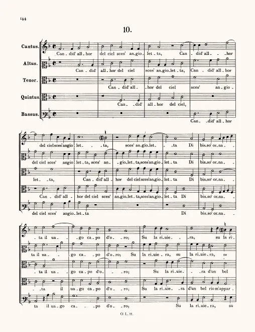 First page of Candid’allhor del ciel