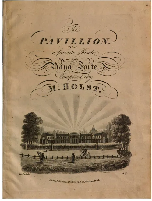 First page of The Pavilion