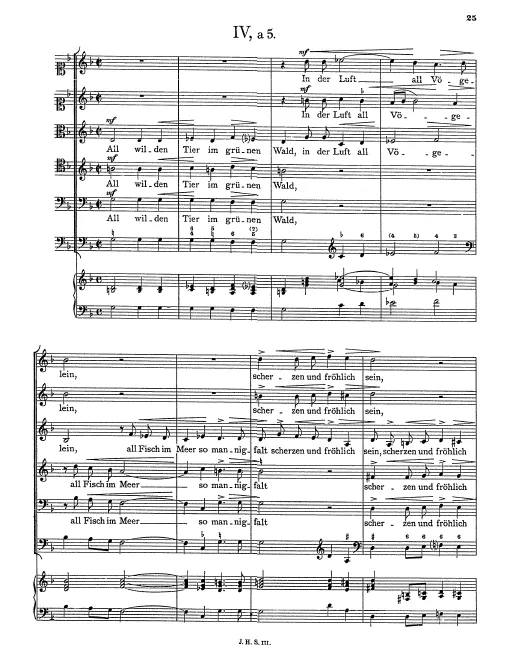 First page of All wilden Tier im grünen Wald