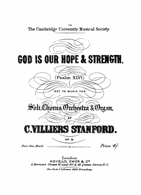 First page of God is Our Hope and Strength