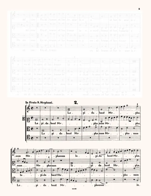 First page of Lapidabant Stephanum
