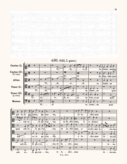 First page of Vidi calumnias