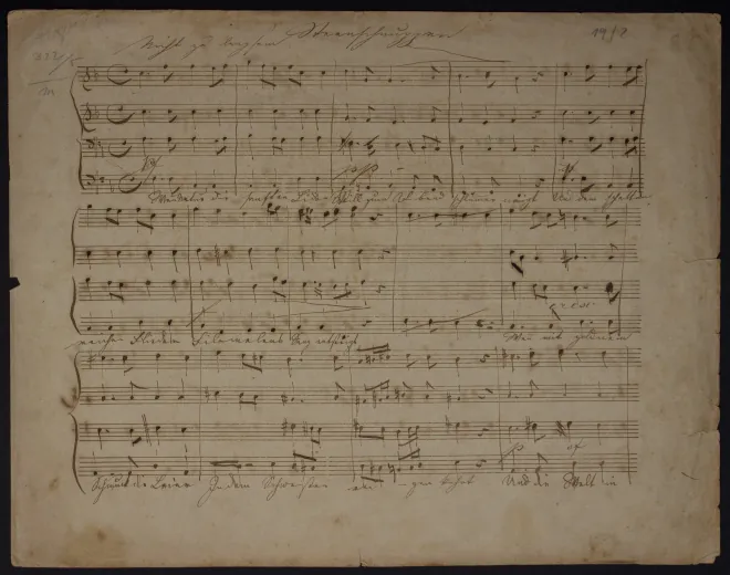 First page of Sternschnuppen