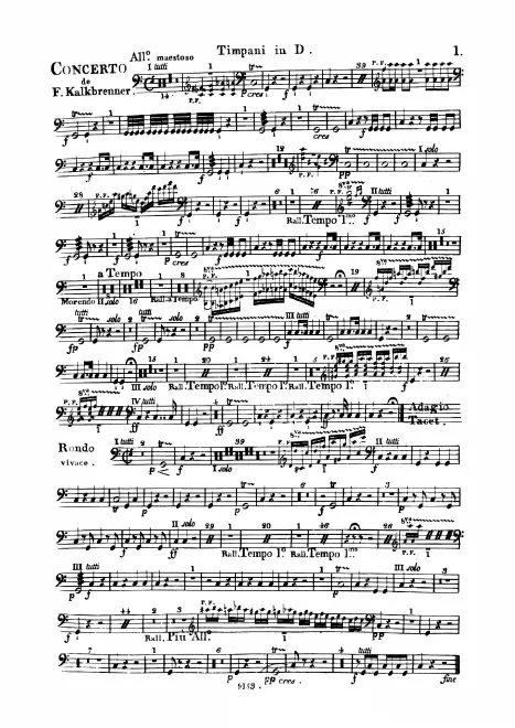 Timpani (D)
