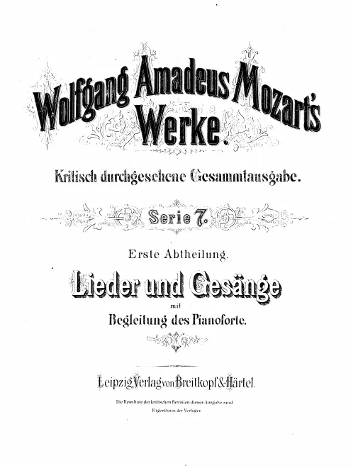 First page of Daphne, deine Rosenwangen