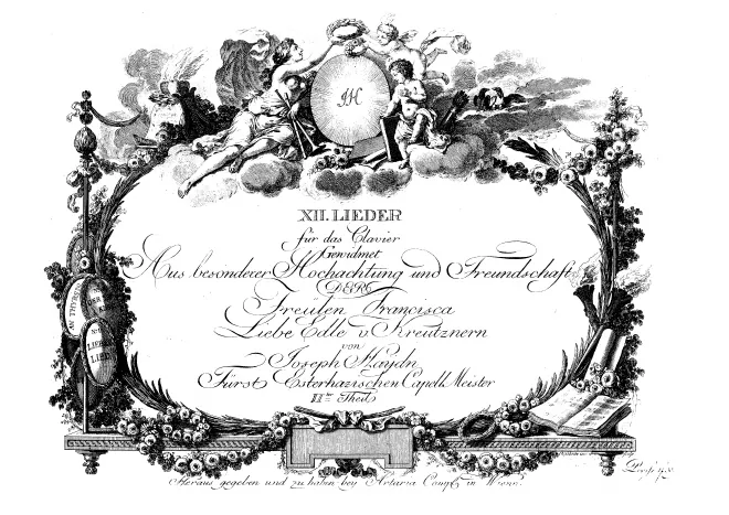 First page of 24 Lieder für das Clavier